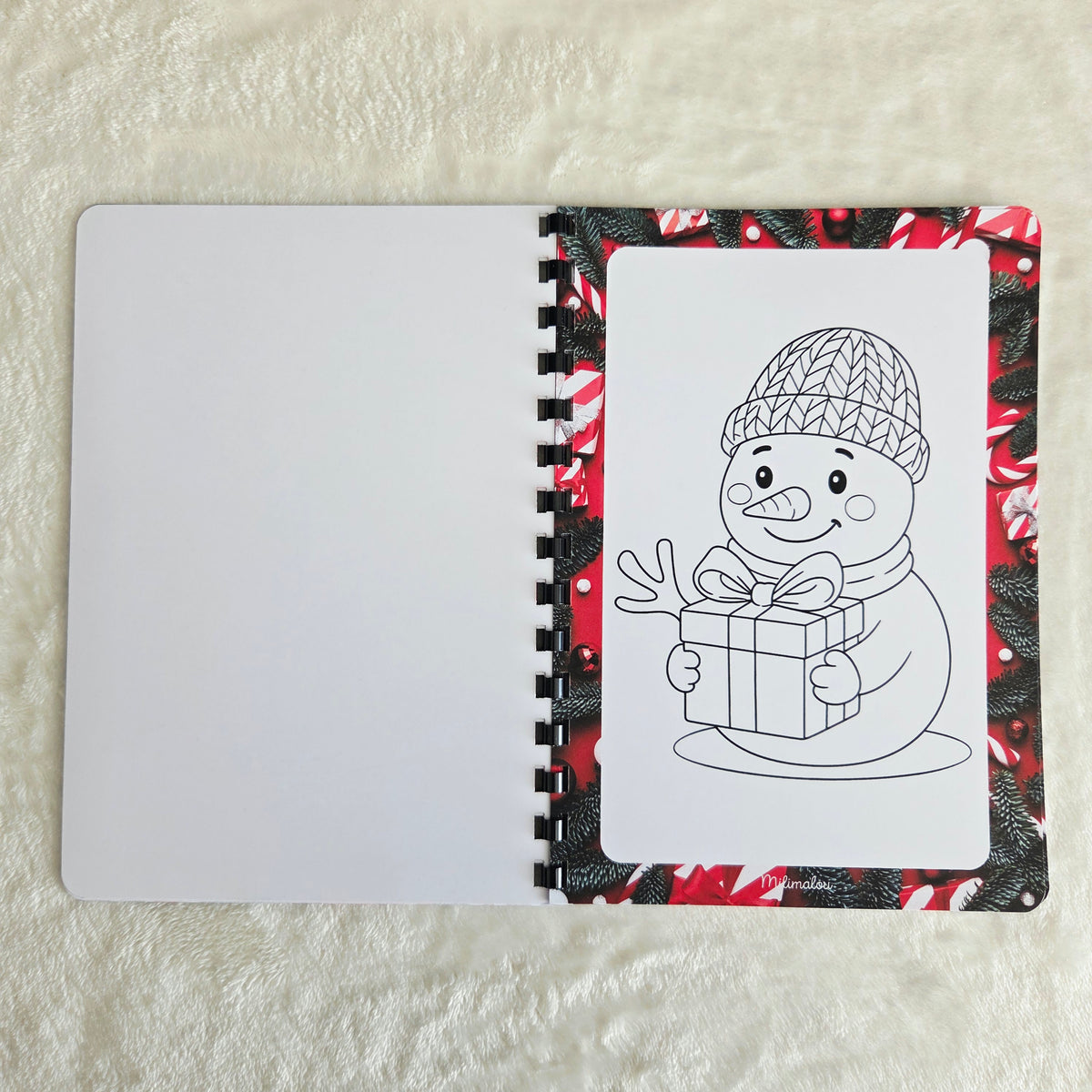 Coloriage A5 Noël