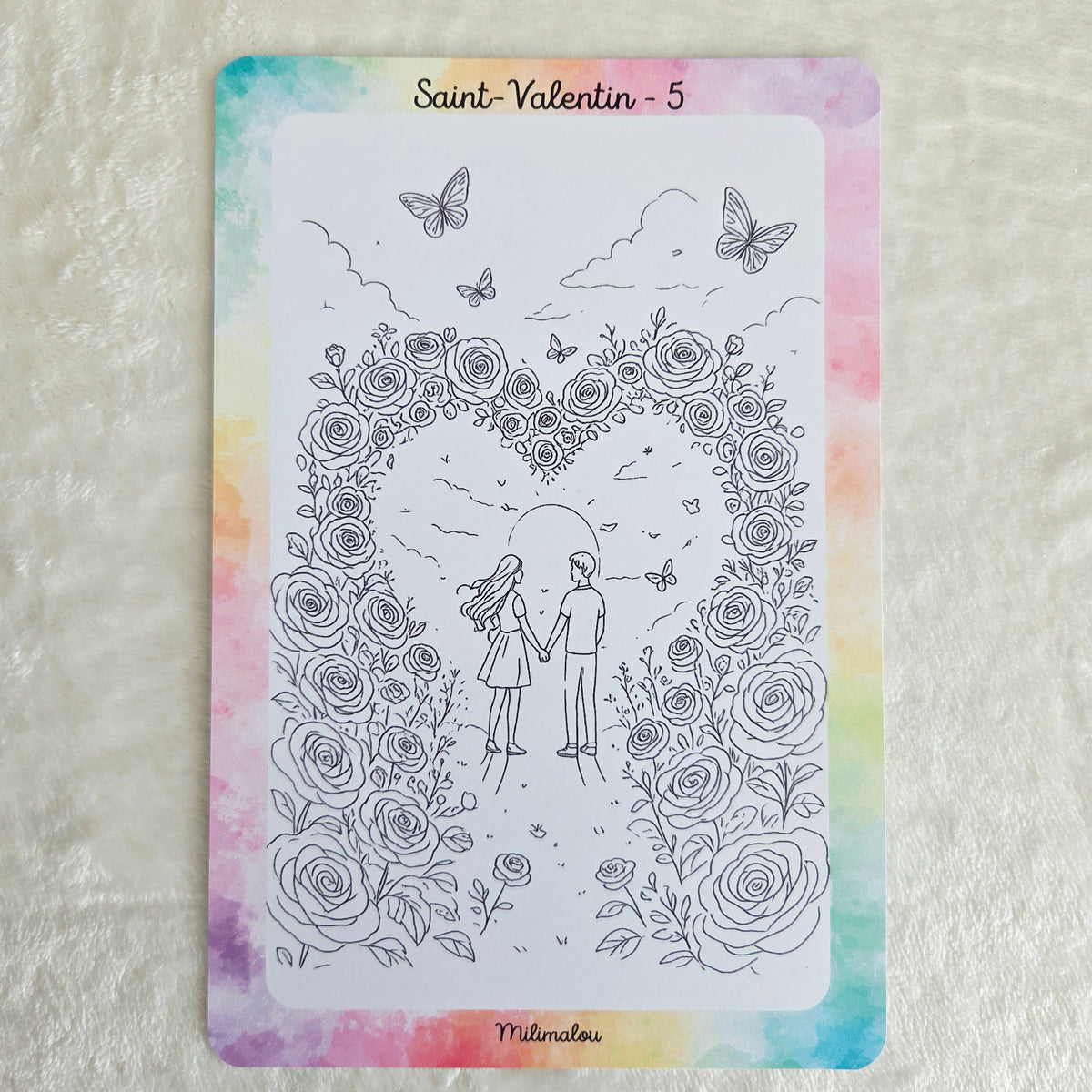 Colo Saint Valentin A5 (Lot de 10)