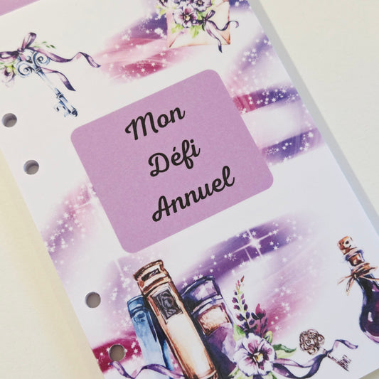 Défi Annuel A6 Livre Magique