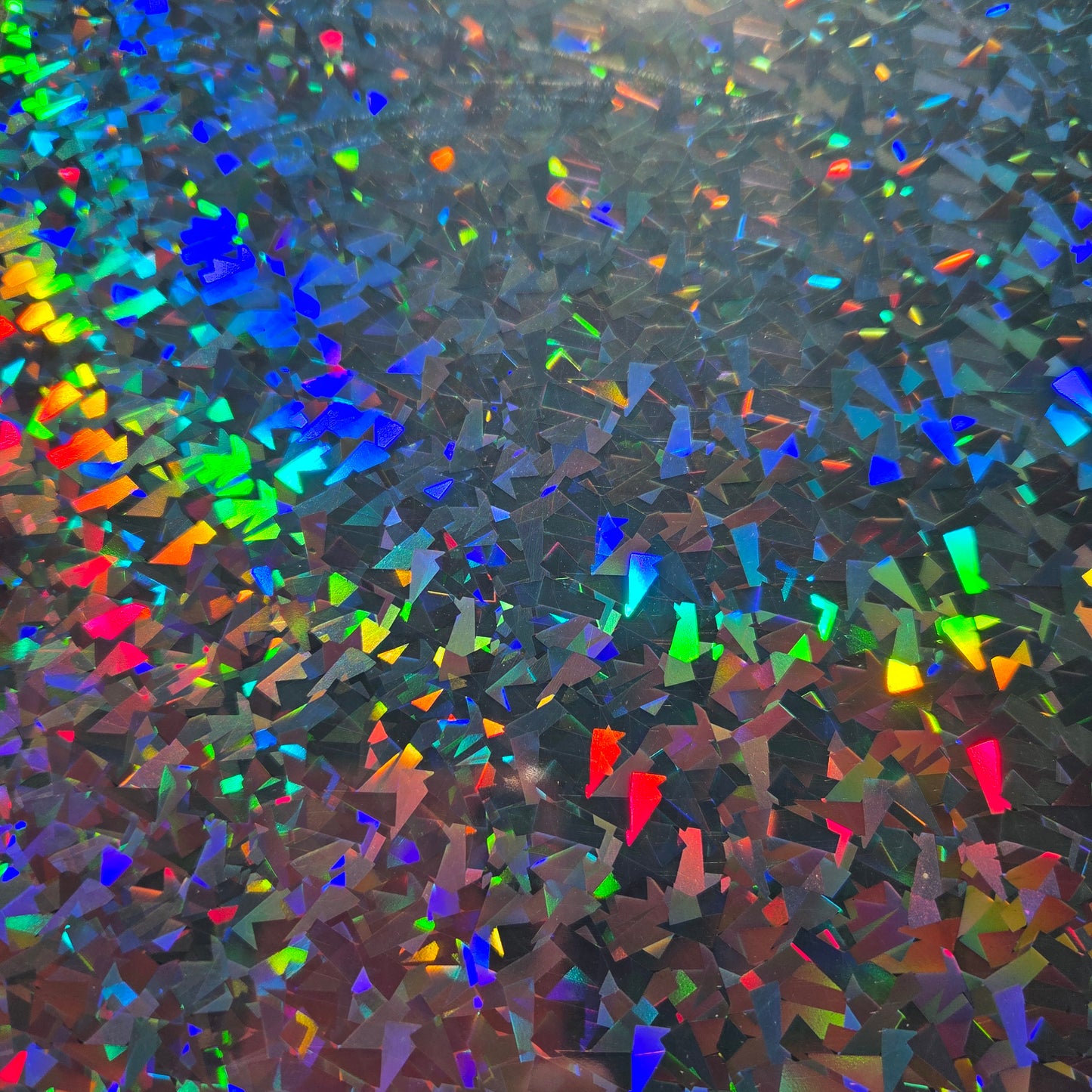 Holographique Brillant Argent