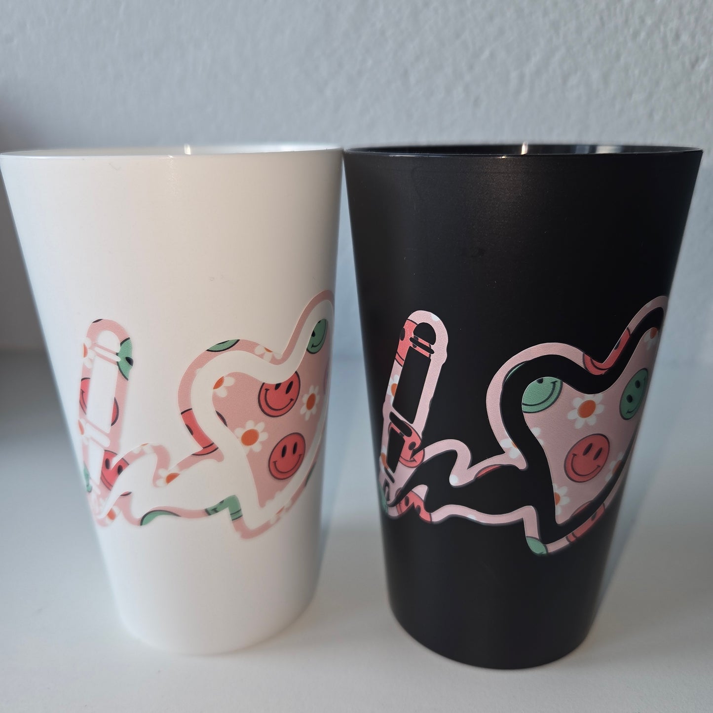 Pot à Crayons Coeur Smiley