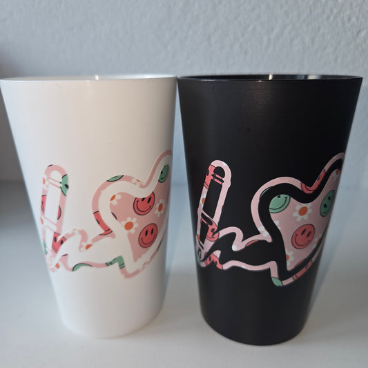 Pot à Crayons Coeur Smiley