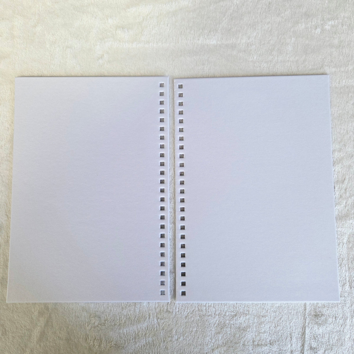 Carnet A5 Anneaux Couverture Tissu