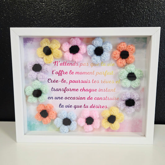 Cadre Rectangle Blanc ( Moment Parfait)