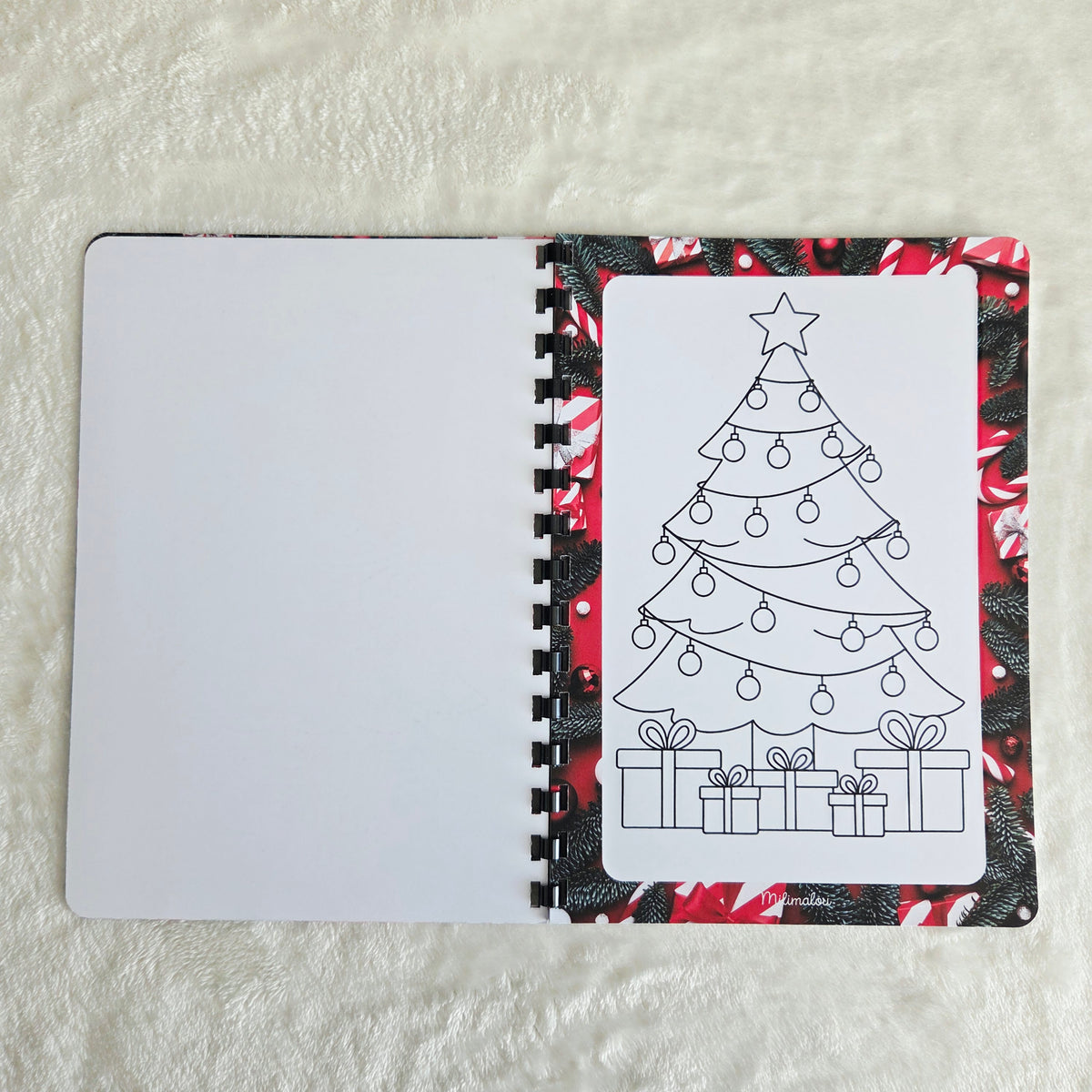 Coloriage A5 Noël