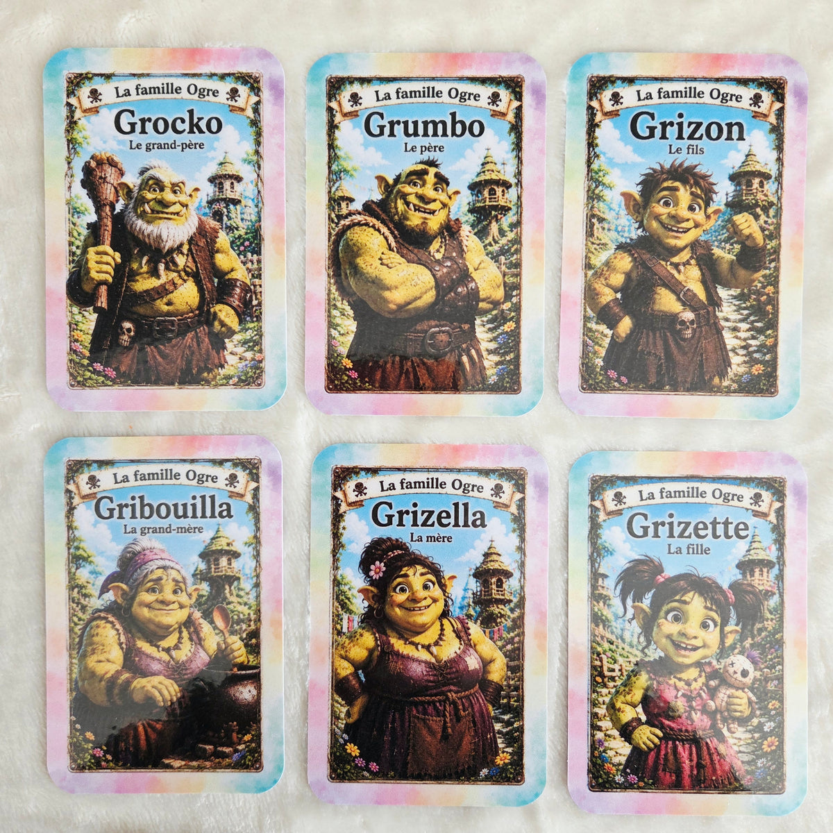 Jeu du Memory Ogre