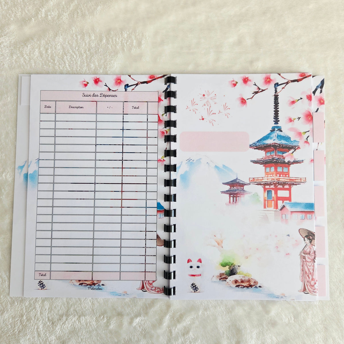 Budget 6 Mois A5 Japon
