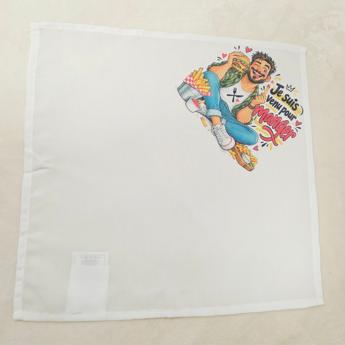 Serviette de Table Homme