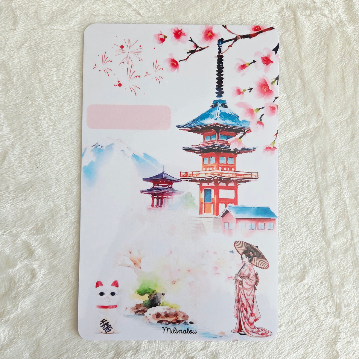 Page de Garde et Suivi A5 Japon